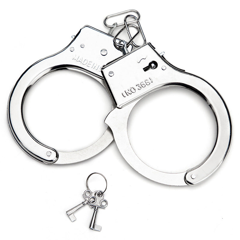 Adult sex toys metal alternative binding toy handcuffs stainless steel chain handcuffs plush handcuffs wholesale