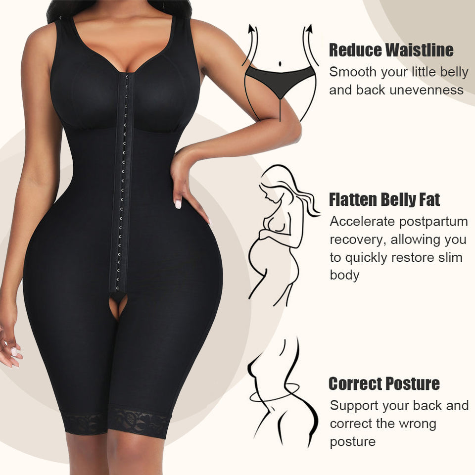 Women's Plus Size Shapewear Full Body Shaper Abdominal Control Slimming