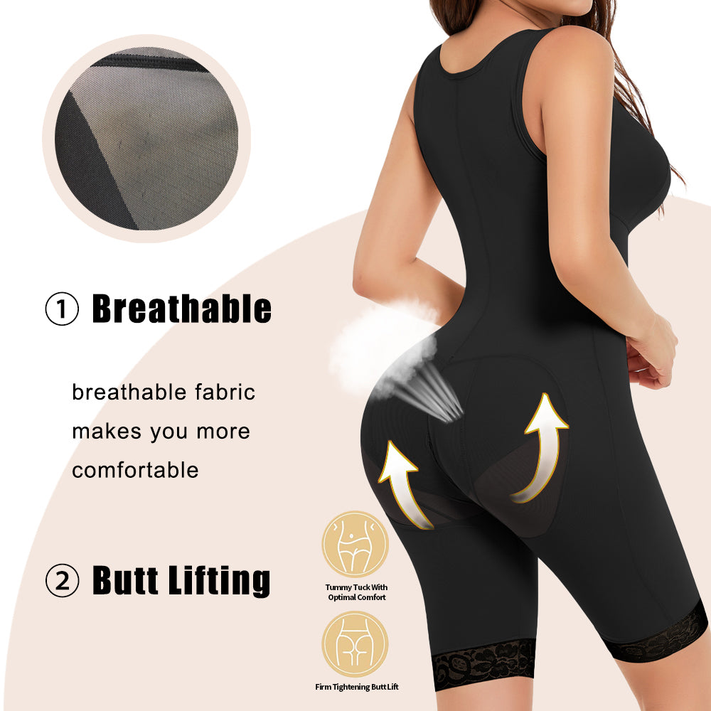 Women's Plus Size Shapewear Full Body Shaper Abdominal Control Slimming