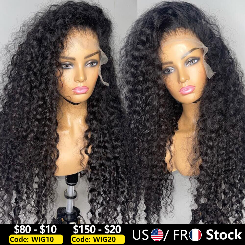 Deep Wave T Part Frontal Wig Human Hair.