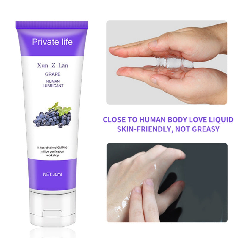 Fruit Flavored Lubricant, Adult Products, Oral Sex Liquid, Water-soluble Human Lubricant for Men and Women