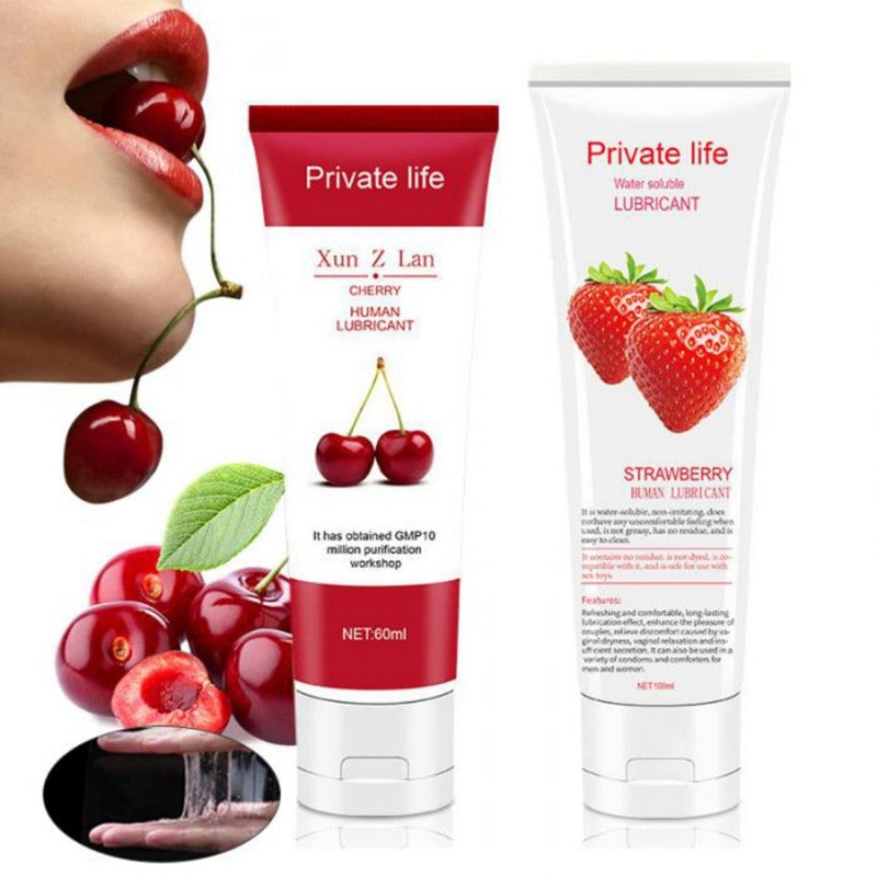 Fruit Flavored Lubricant, Adult Products, Oral Sex Liquid, Water-soluble Human Lubricant for Men and Women